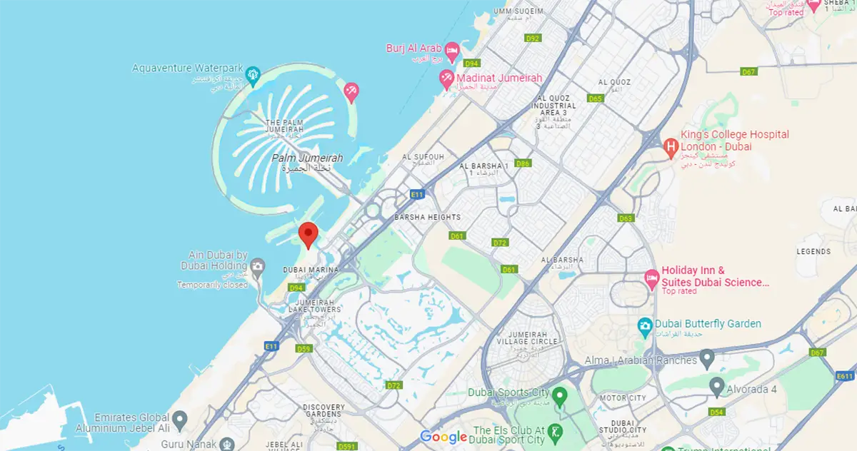 Al Habtoor Grand Ocean View One in JBR