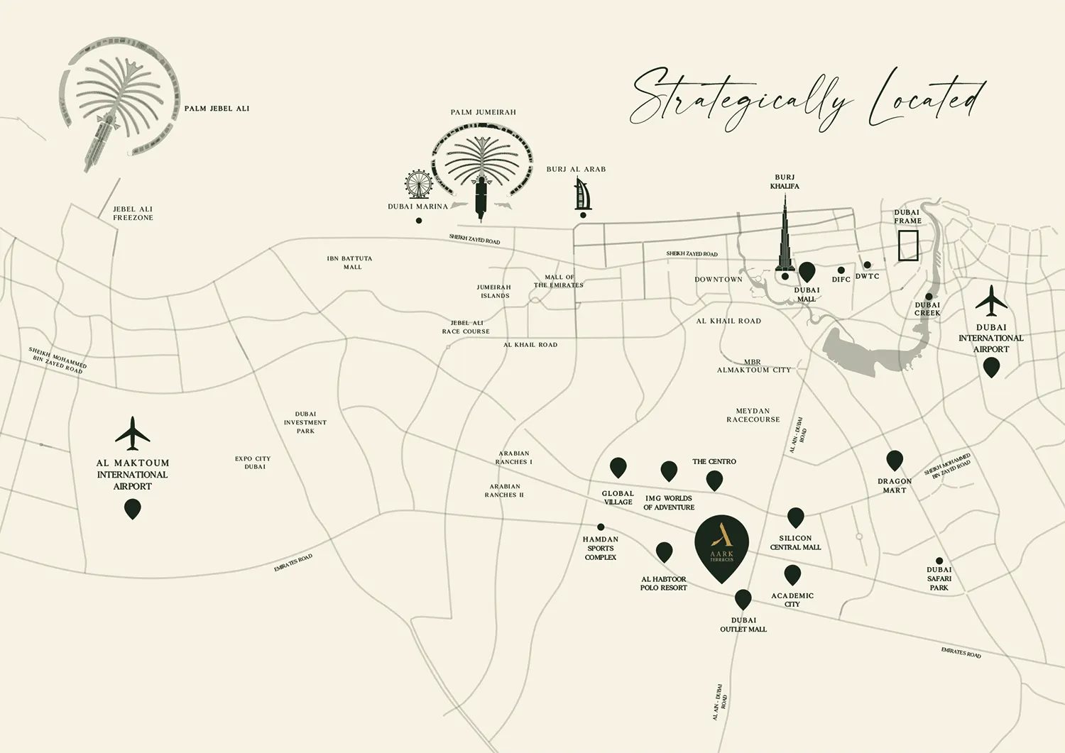 Aark Terraces in Dubailand
