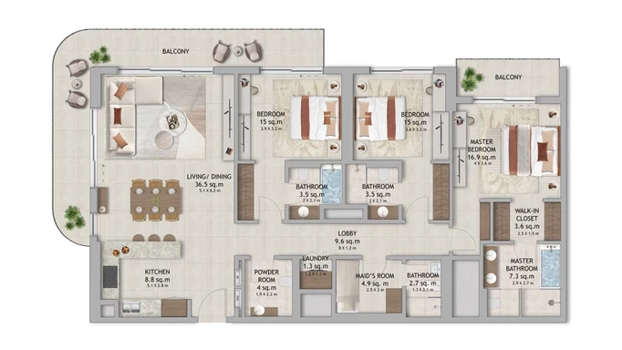 Дубайские роскошные предложения